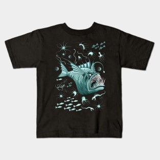 Fish Abyssal Monster Kids T-Shirt